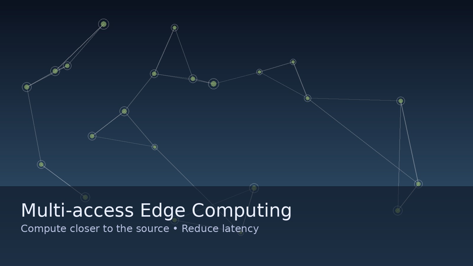 Edge computing